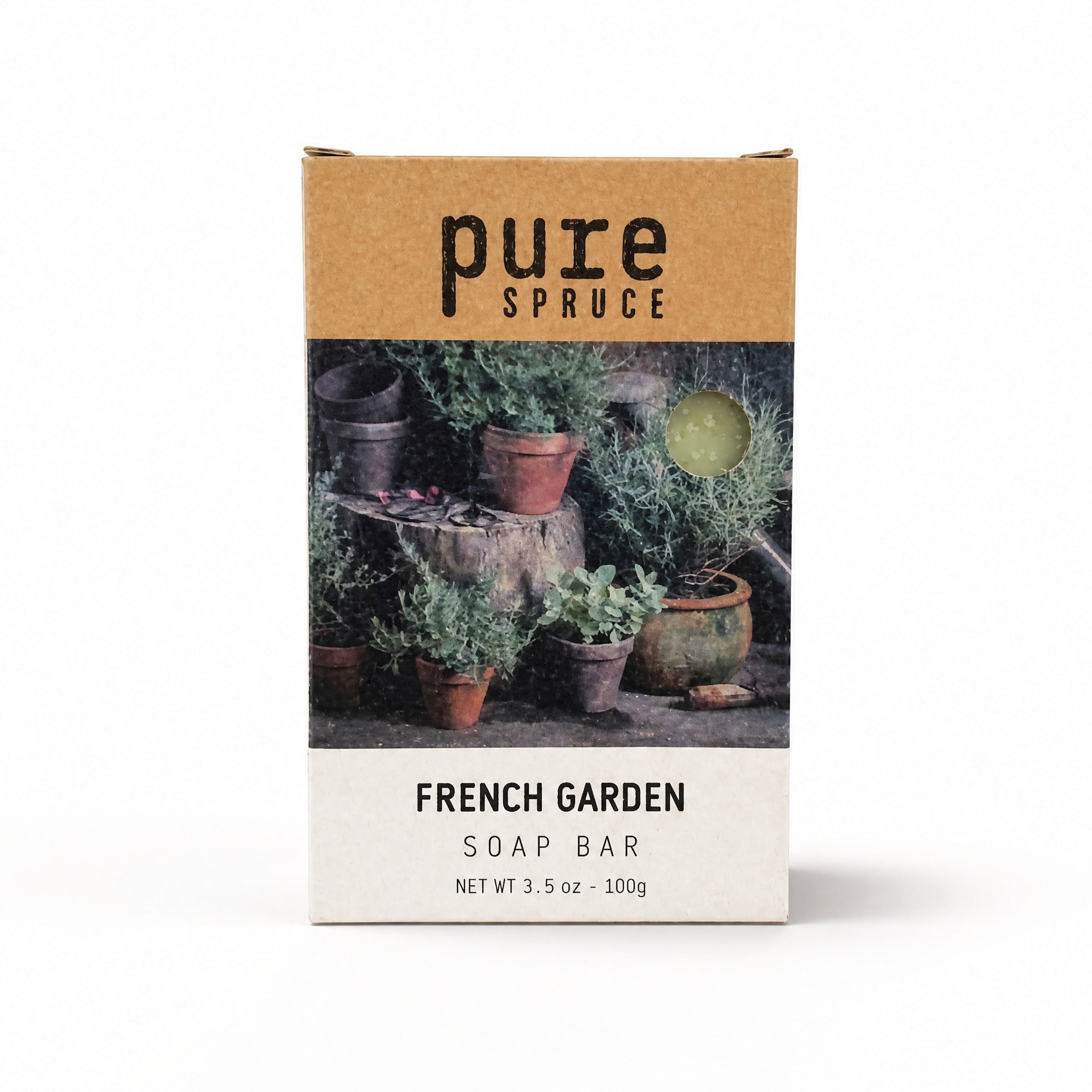 French Garden | Handcrafted Artisan Soap Bar - Natural & Refreshing by Pure Spruce available from White Rock Soap Gallery in Dallas