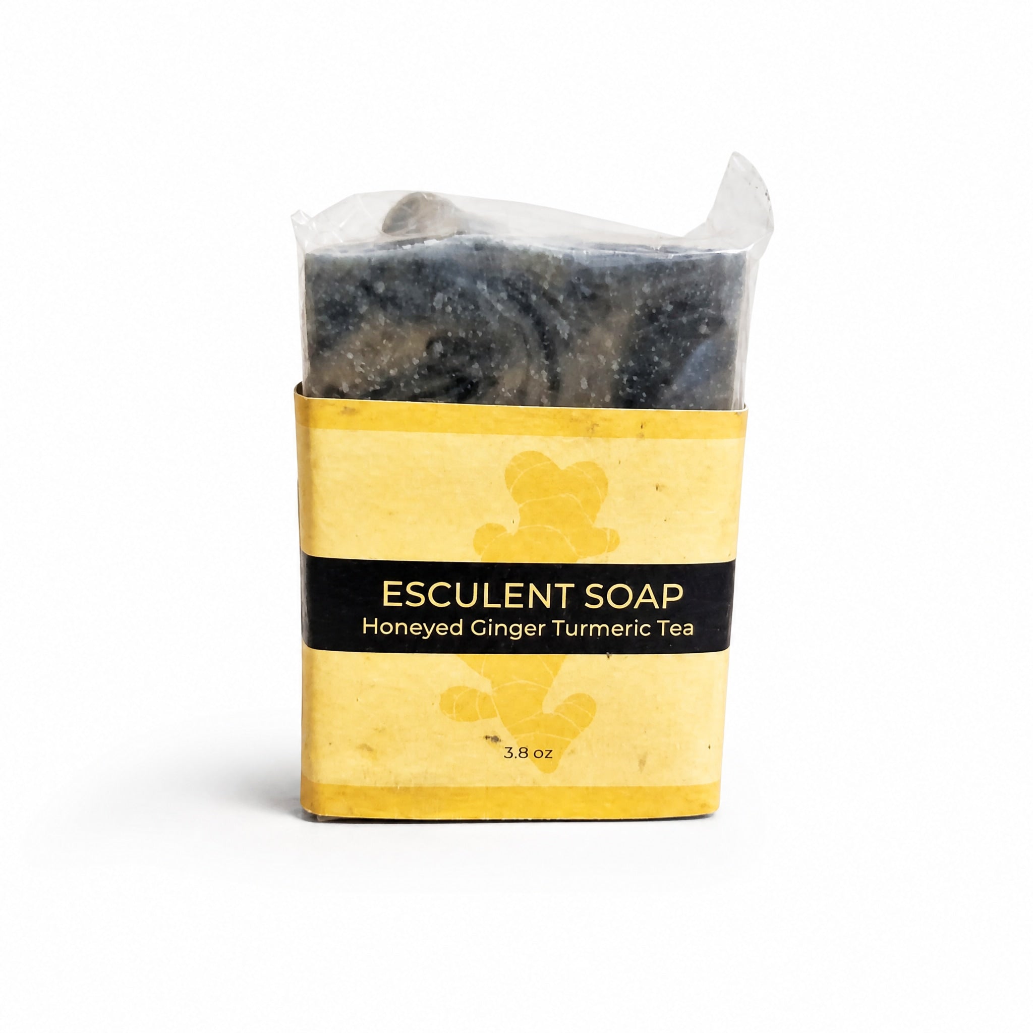 Honeyed Ginger Turmeric Tea Soap by Esculent Soap available from White Rock Soap Gallery in Dallas