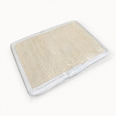 Loofah & Terry Cloth Soap Pouch by WRSG Accessories available from White Rock Soap Gallery in Dallas