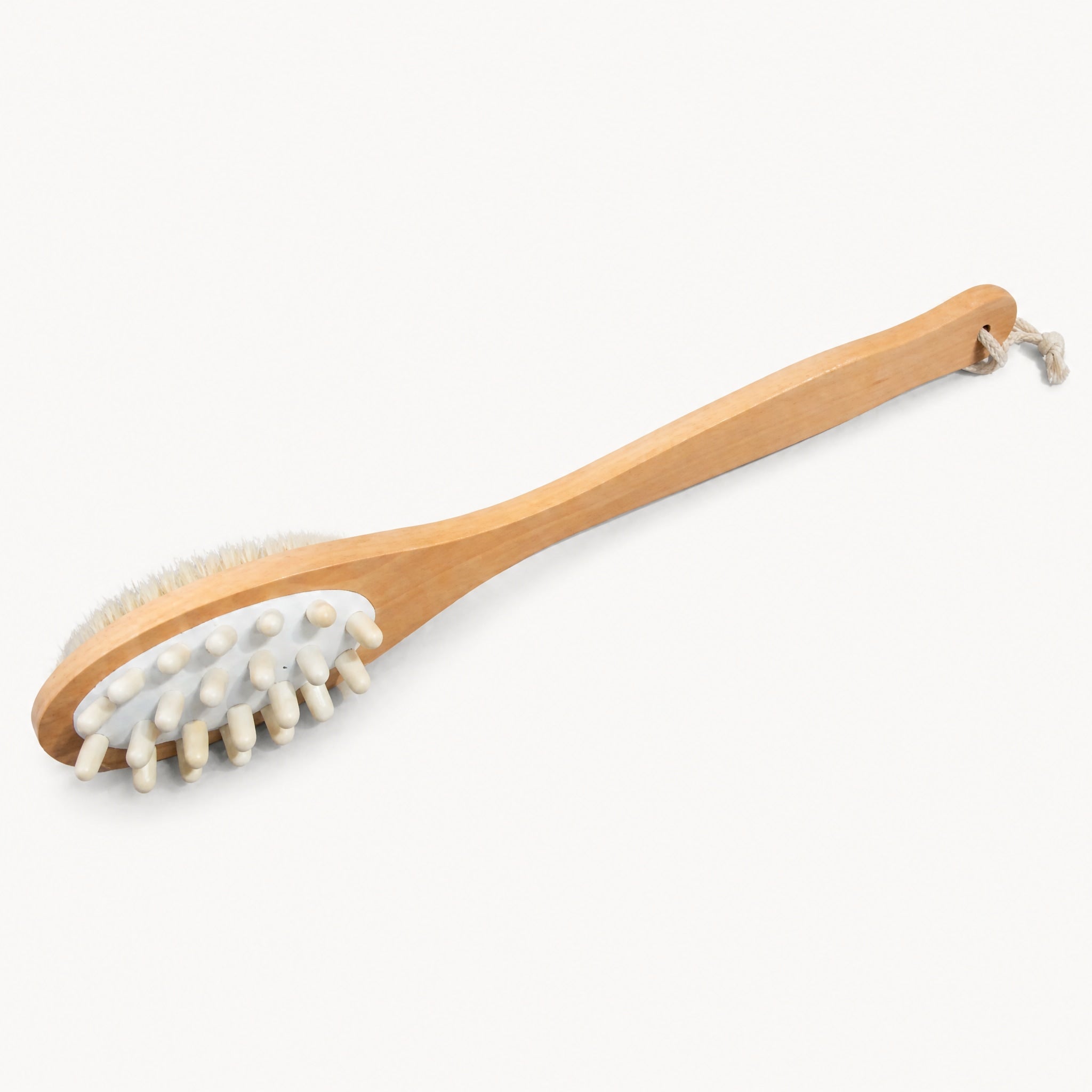 Massaging Bath Brush 17 inch by WRSG Accessories available from White Rock Soap Gallery in Dallas