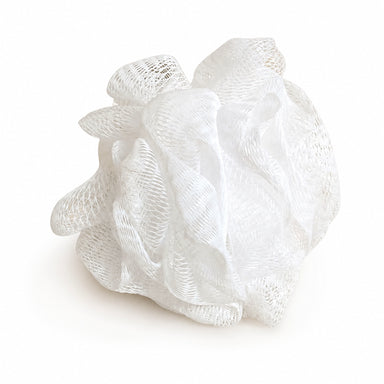 Mini Bath Mesh Pouf by WRSG Accessories available from White Rock Soap Gallery in Dallas