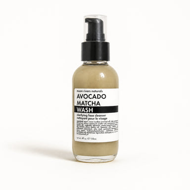 Moon Rivers Naturals Avocado Matcha Face Wash by Moon Rivers Naturals available from White Rock Soap Gallery in Dallas