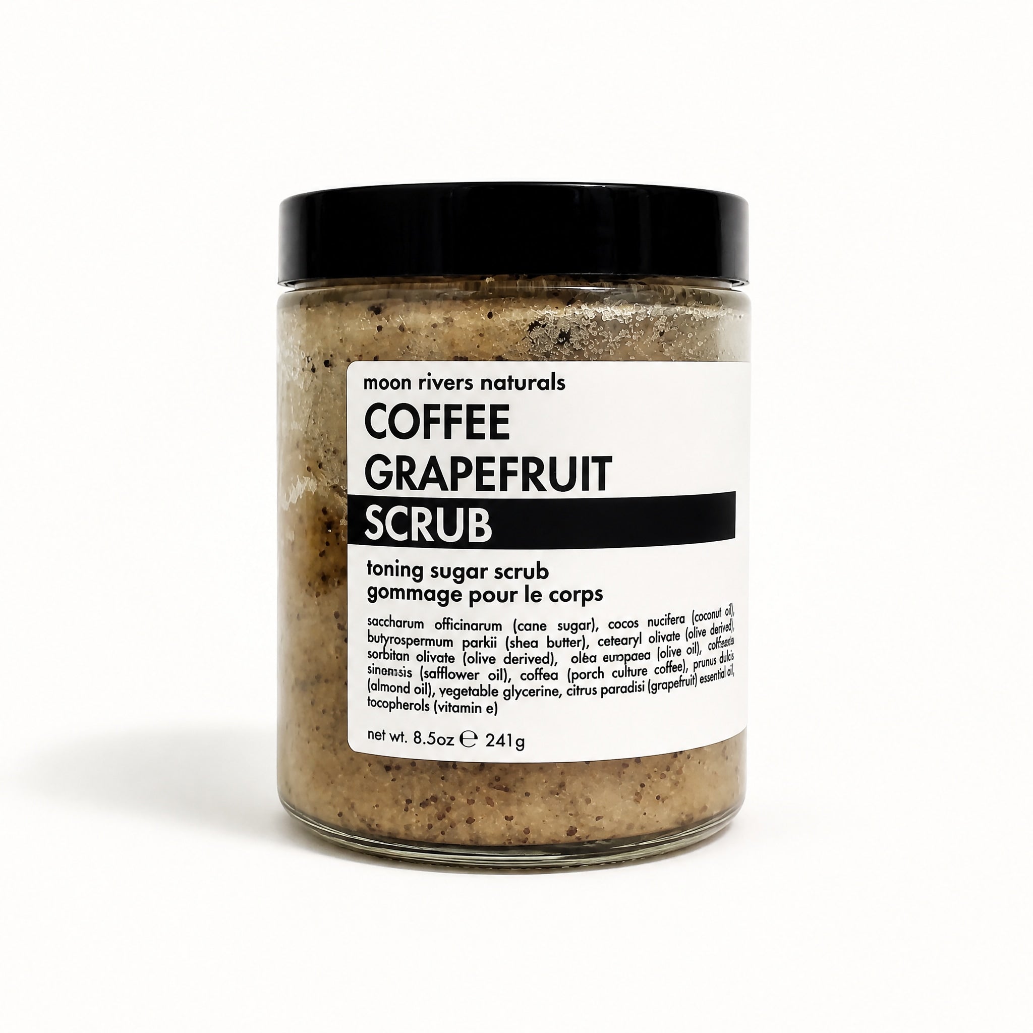 Moon Rivers Naturals Coffee Grapefruit Scrub by Moon Rivers Naturals available from White Rock Soap Gallery in Dallas