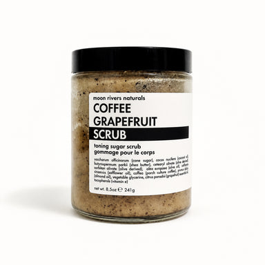 Moon Rivers Naturals Coffee Grapefruit Scrub by Moon Rivers Naturals available from White Rock Soap Gallery in Dallas