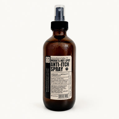 Moxie's Hot Spot Anti-Itch Pet Spray by White Rock Soap Gallery available from White Rock Soap Gallery in Dallas