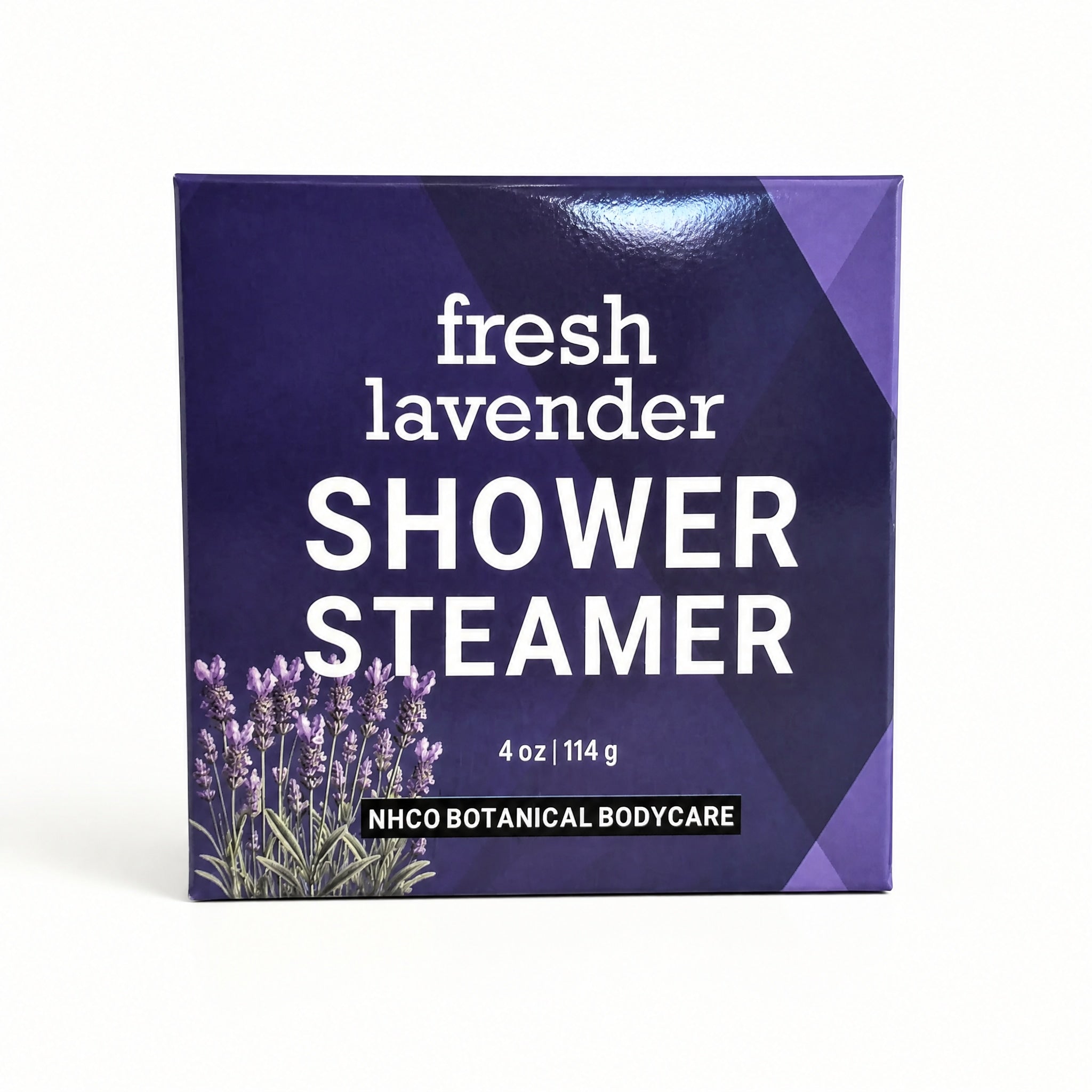 NHCO Botanical Body Care Fresh Lavender Shower Steamer by NHCO Botanical Body Care available from White Rock Soap Gallery in Dallas