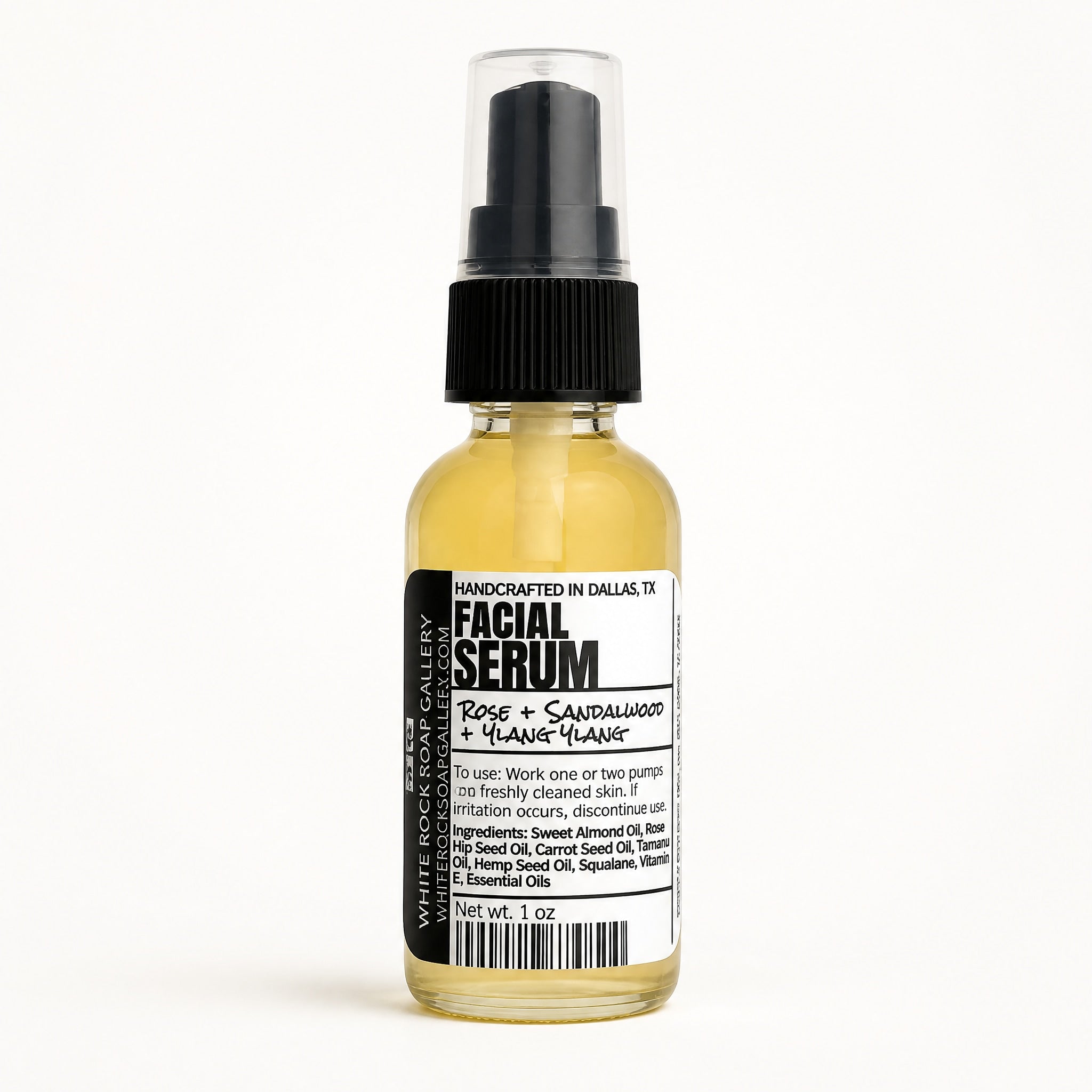 Nourishing Facial Serum by White Rock Soap Gallery available from White Rock Soap Gallery in Dallas