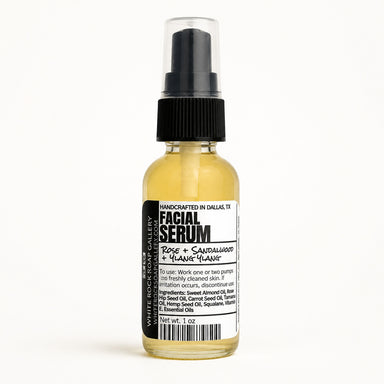 Nourishing Facial Serum by White Rock Soap Gallery available from White Rock Soap Gallery in Dallas