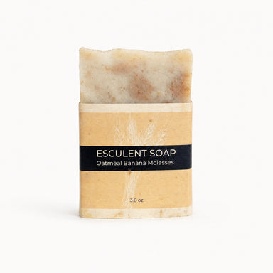 Oatmeal Banana Molasses Soap by Esculent Soap available from White Rock Soap Gallery in Dallas