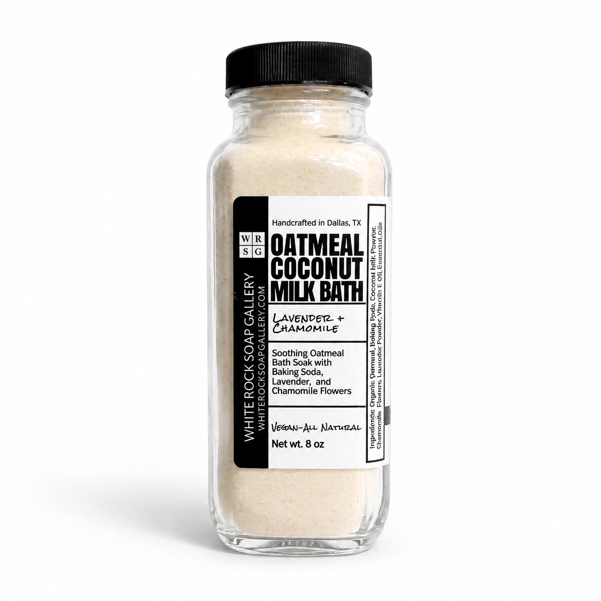 Oatmeal Coconut Milk Bath by White Rock Soap Gallery available from White Rock Soap Gallery in Dallas