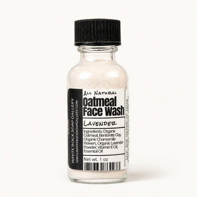 Oatmeal Face Wash - Travel Size by White Rock Soap Gallery available from White Rock Soap Gallery in Dallas