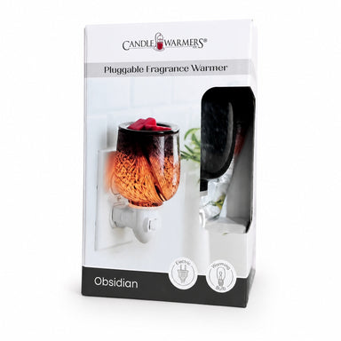 Obsidian Pluggable Fragrance Warmer by Candle Warmers Etc. available from White Rock Soap Gallery in Dallas
