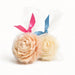 Peony Shaped Soap by Cobalt Soap available from White Rock Soap Gallery in Dallas