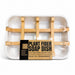 Plant Fiber Soap Dish with Removable Bamboo Tray by WRSG Accessories available from White Rock Soap Gallery in Dallas