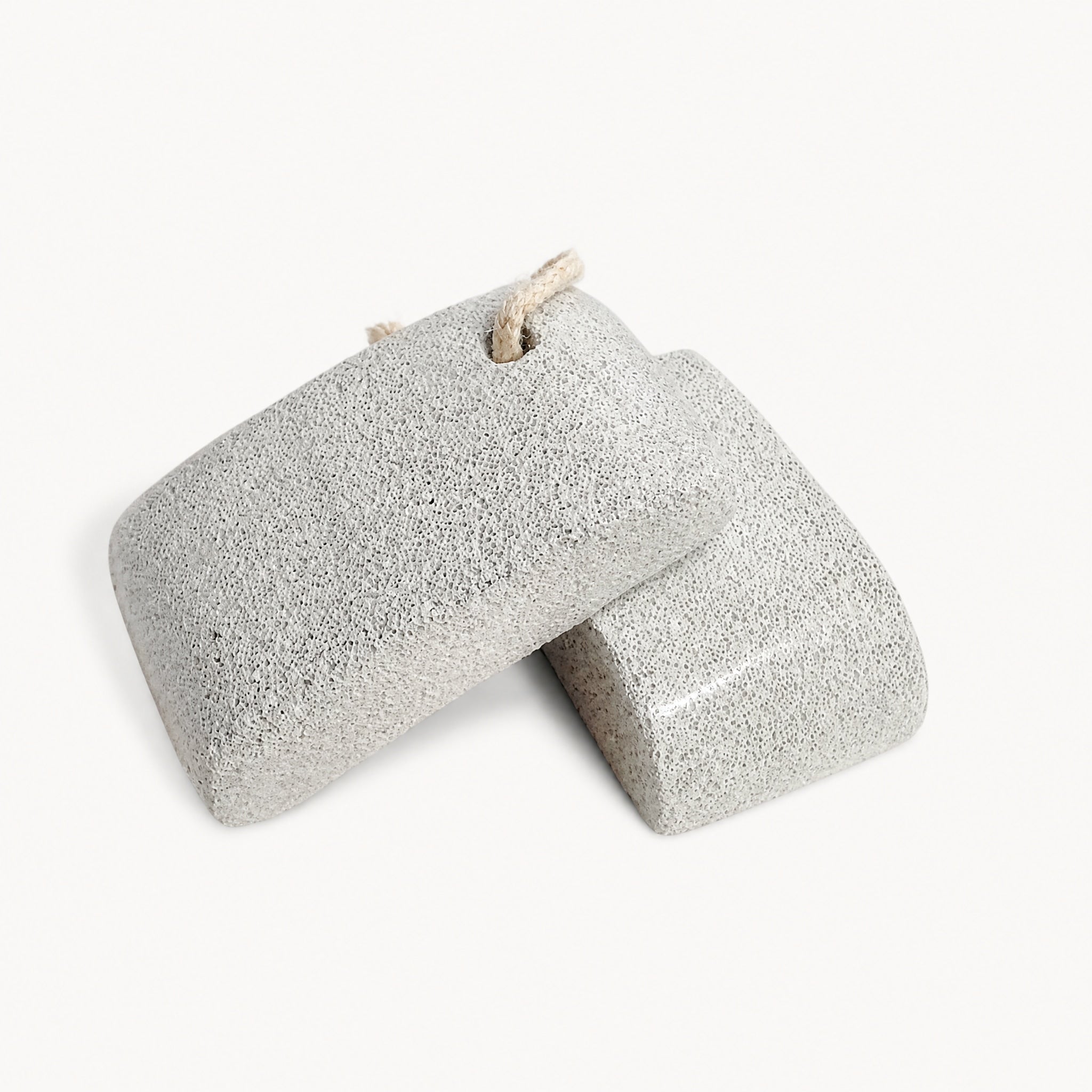 Pumice Large Curved on Rope by WRSG Accessories available from White Rock Soap Gallery in Dallas