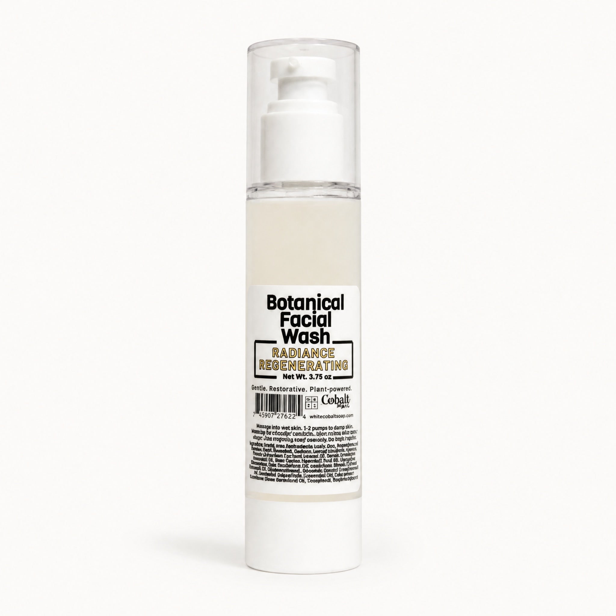 Radiance-Regenerating Botanical Facial Wash by Cobalt Soap available from White Rock Soap Gallery in Dallas