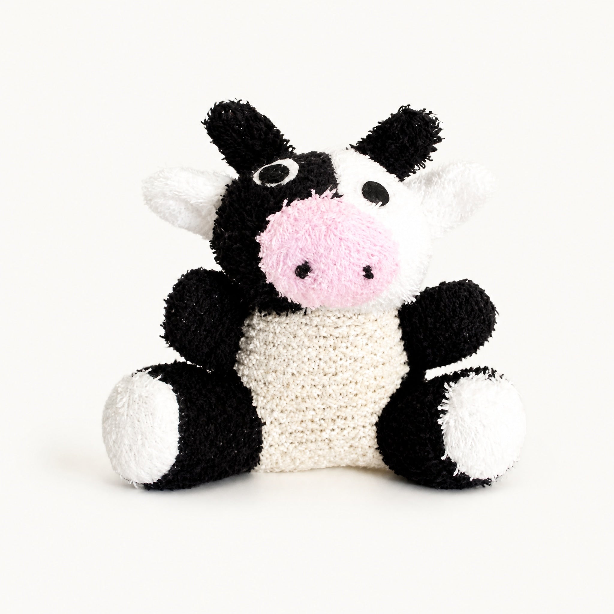 Ramie Cow Bath Scrubby by Plantlife available from White Rock Soap Gallery in Dallas