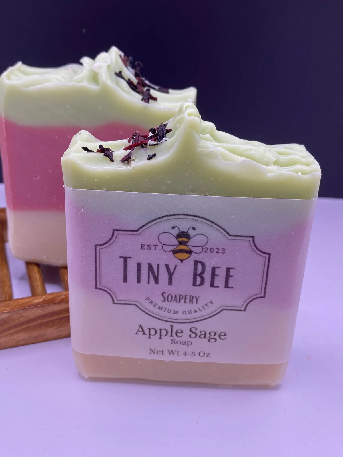 Tiny Bee Soapery Apple & Sage Honey Soap Bar