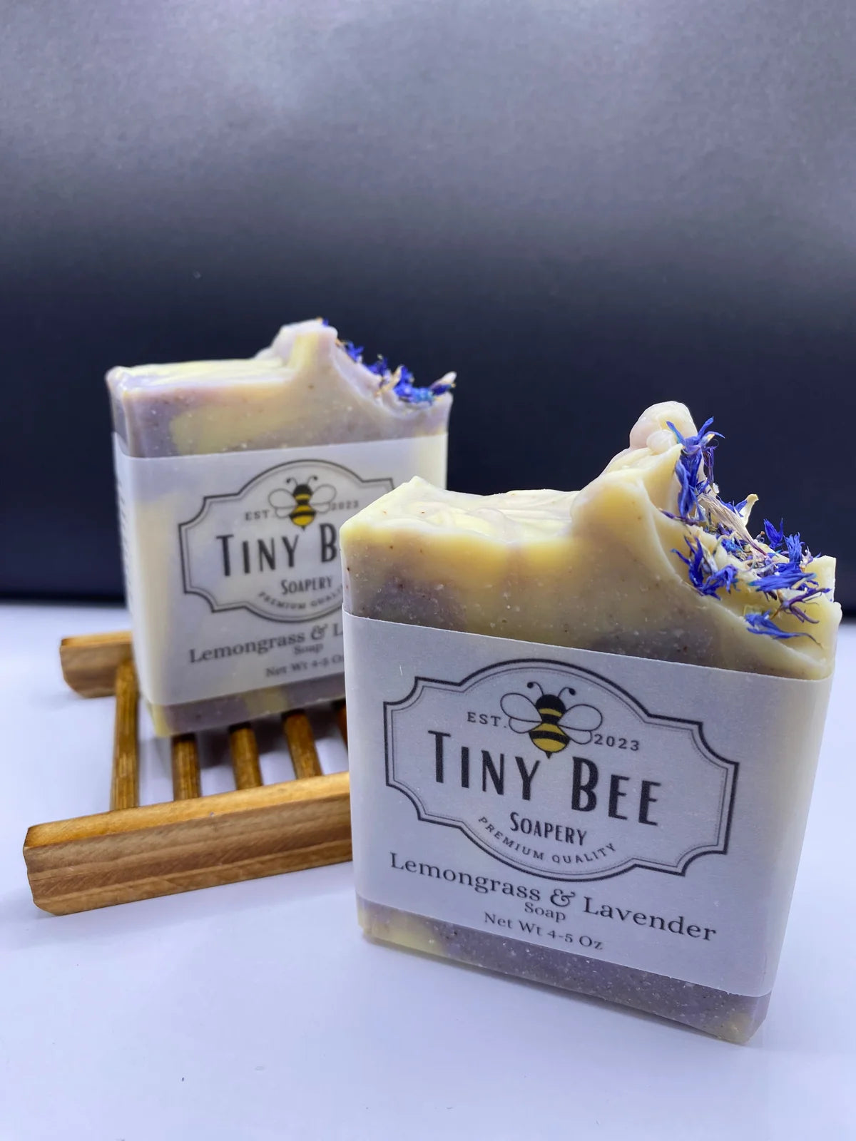 Jabón Tiny Bee Soapery de citronela y lavanda 