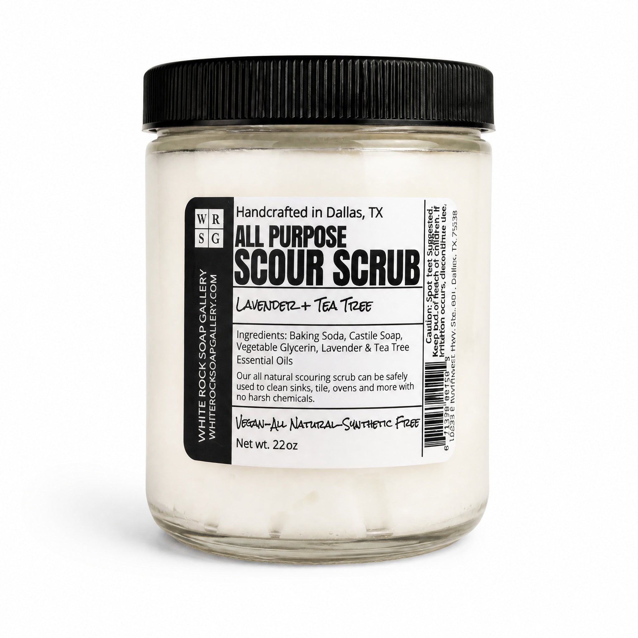 Scour Scrub Paste by White Rock Soap Gallery available from White Rock Soap Gallery in Dallas