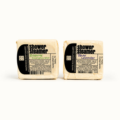 Shower Steamer Single Pack by White Rock Soap Gallery available from White Rock Soap Gallery in Dallas