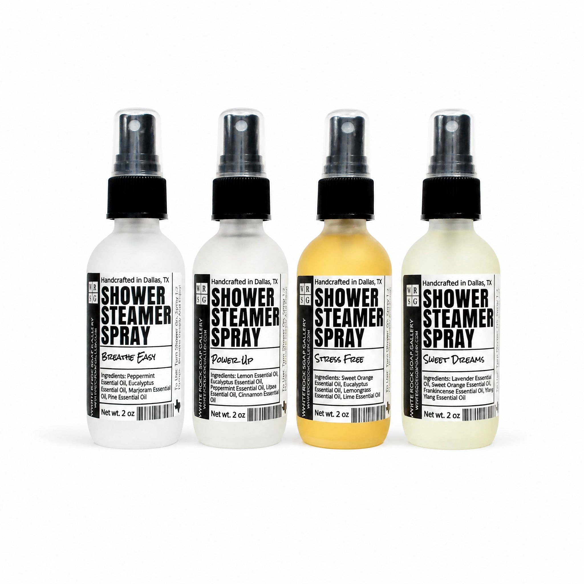 Shower Steamer Spray (Aromatherapy Mist) by White Rock Soap Gallery available from White Rock Soap Gallery in Dallas