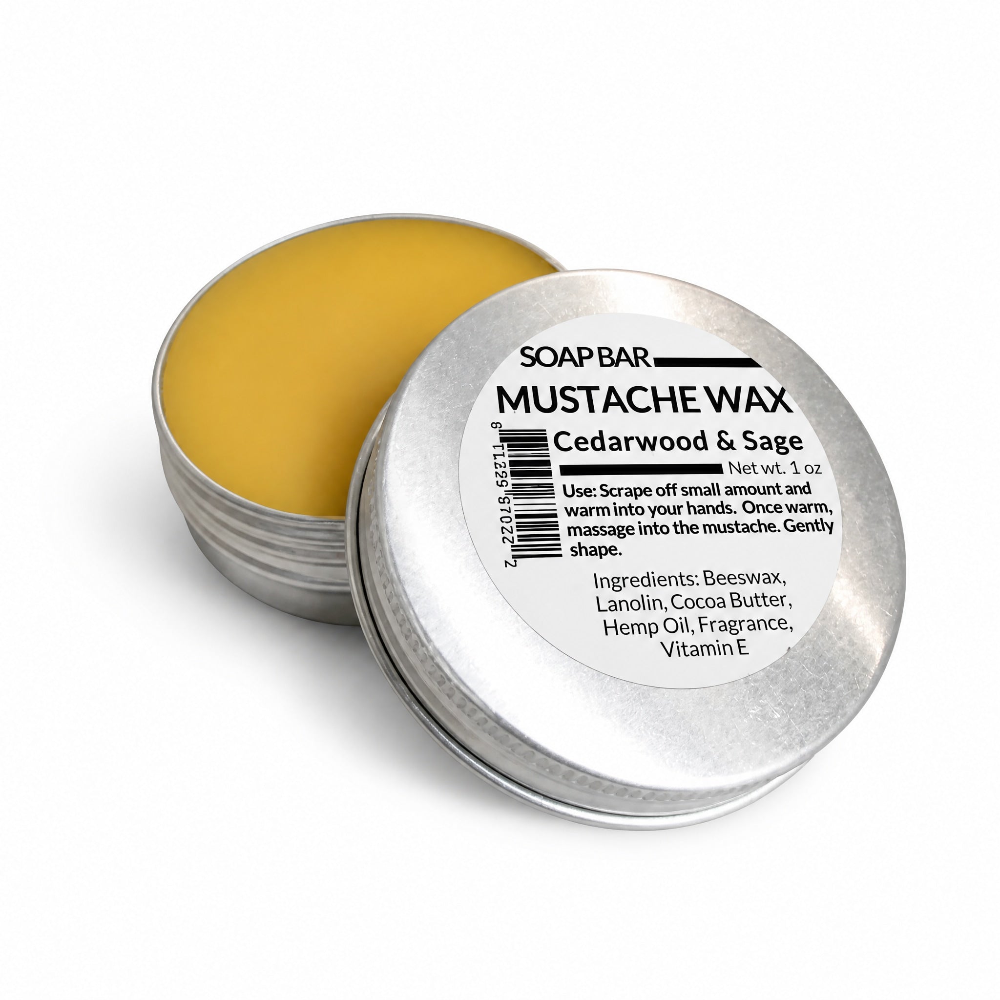 SOAP BAR Mustache Wax by SOAP BAR available from White Rock Soap Gallery in Dallas
