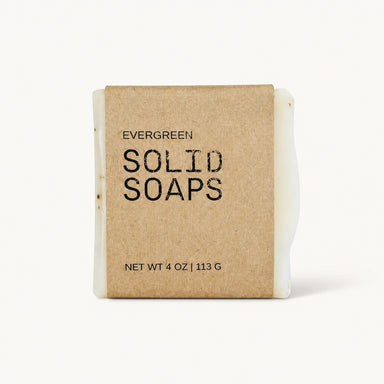 Solid Soaps - Evergreen Vegan Soap by Solid Soaps available from White Rock Soap Gallery in Dallas