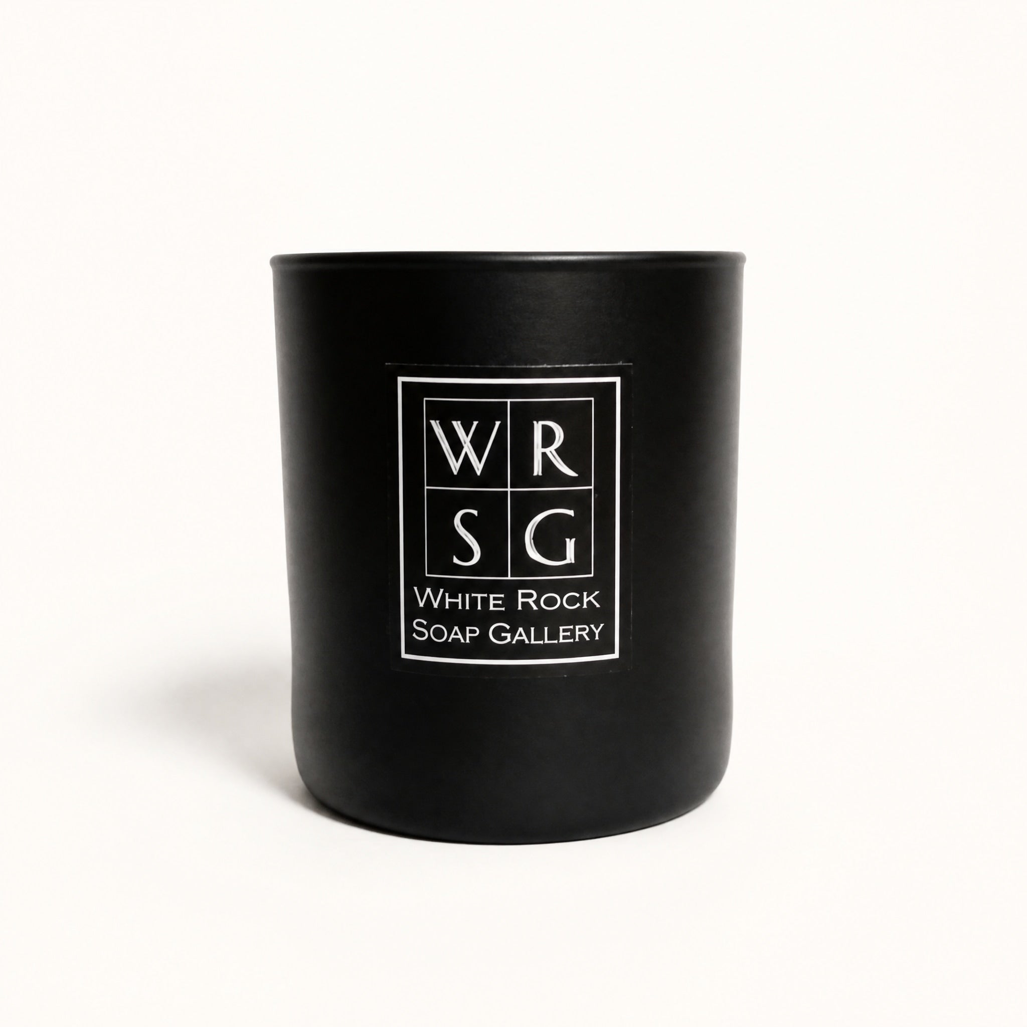 Soy Wax Candle 13.5 oz Black Jar by White Rock Soap Gallery available from White Rock Soap Gallery in Dallas