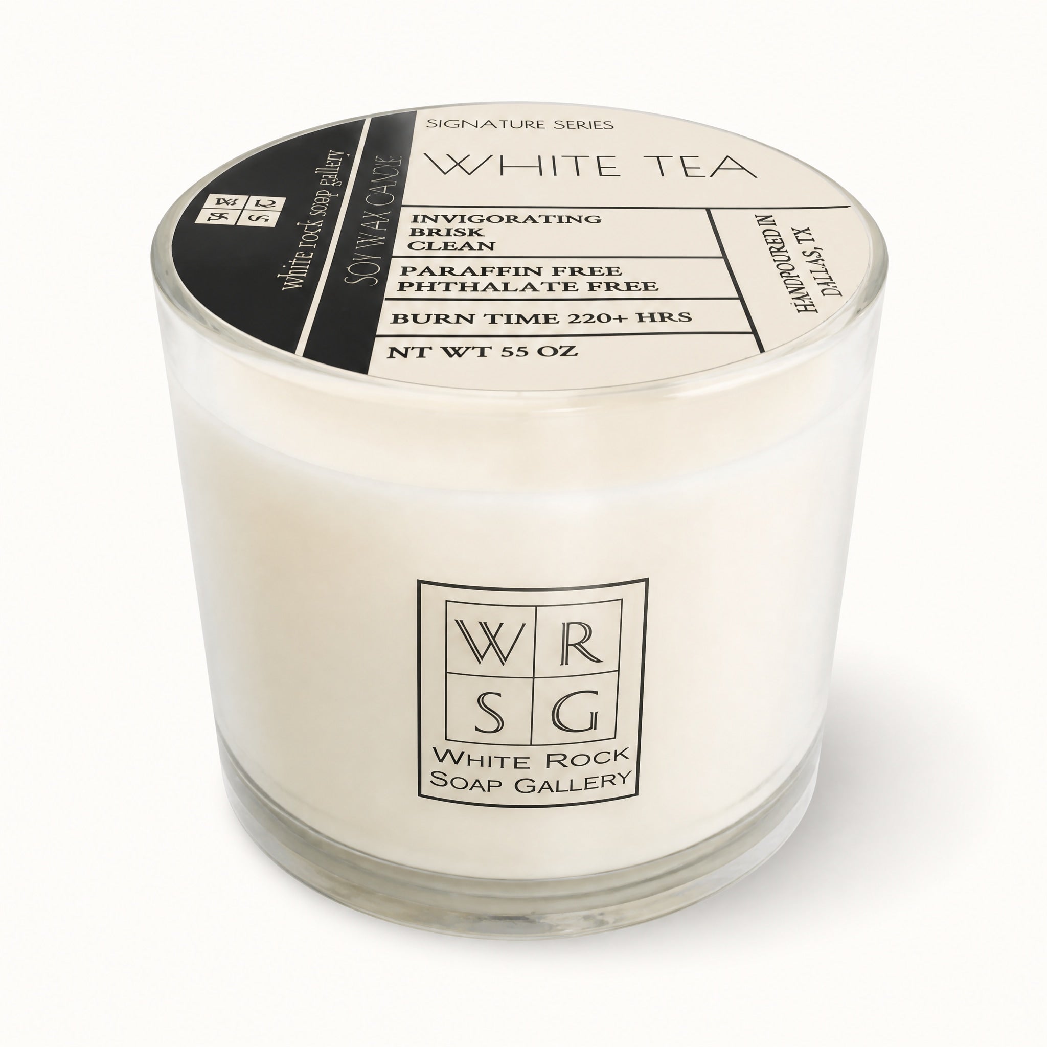 Soy Wax Candle - Signature Series by White Rock Soap Gallery available from White Rock Soap Gallery in Dallas