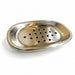Stainless Steel Double-Layer Soap Dish by Everful available from White Rock Soap Gallery in Dallas