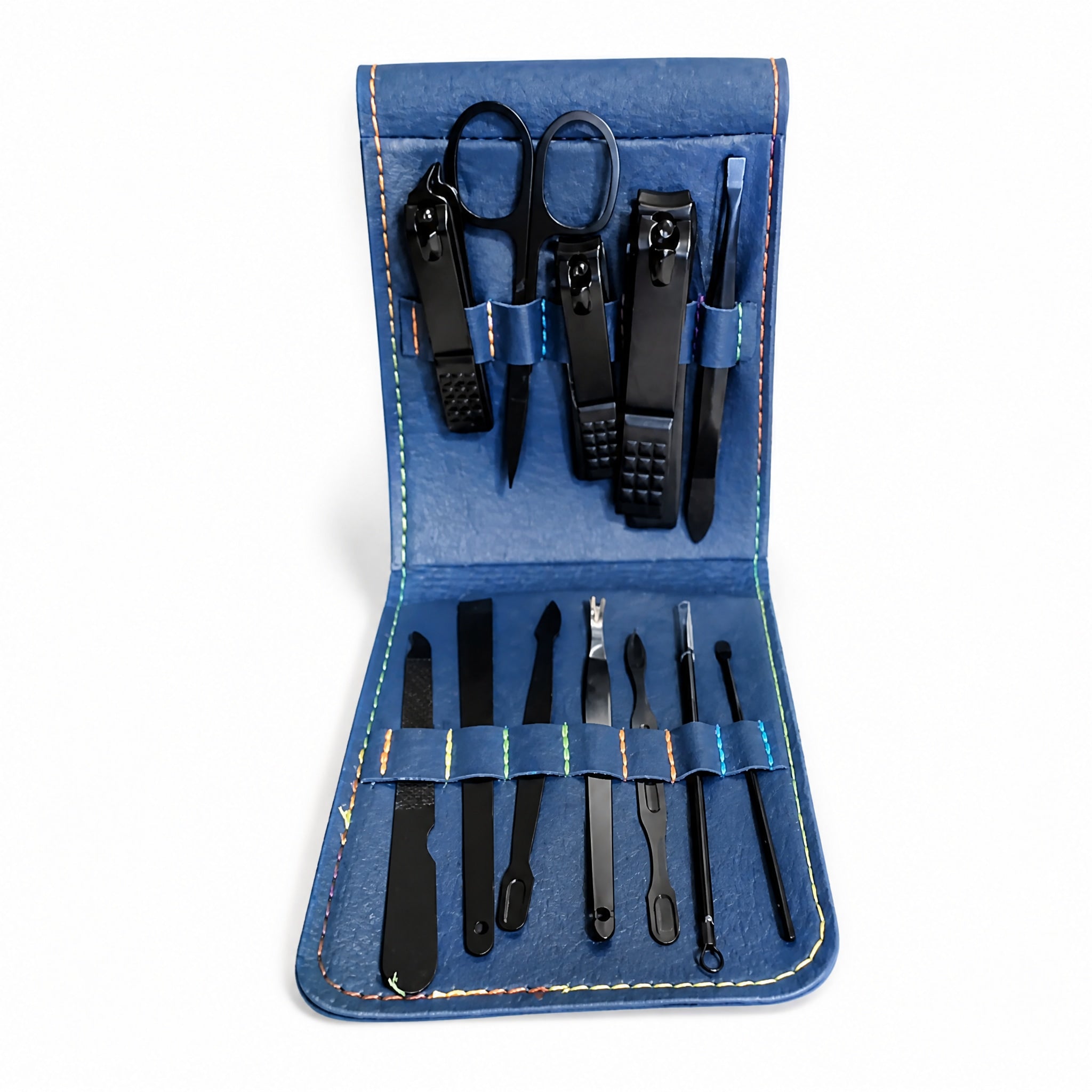 Stainless Steel Manicure 12 Piece Set – Travel Nail Care Kit by Everful available from White Rock Soap Gallery in Dallas