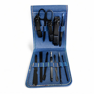 Stainless Steel Manicure 12 Piece Set – Travel Nail Care Kit by Everful available from White Rock Soap Gallery in Dallas
