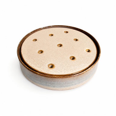 Stoneware Soap Dish w/ Removable Tray by Creative Co-op available from White Rock Soap Gallery in Dallas
