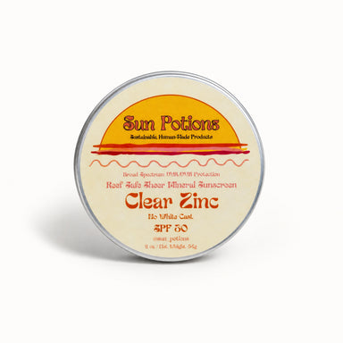 Sun Potions Clear Zinc SPF30 by Sun Potions available from White Rock Soap Gallery in Dallas