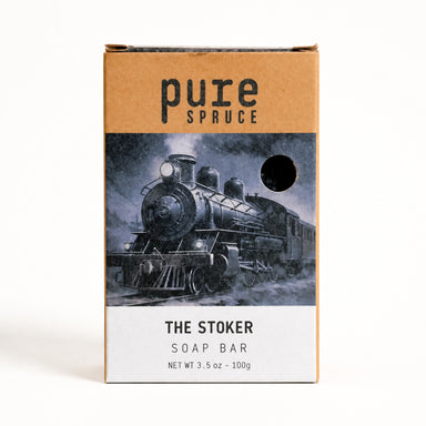 The Stoker | Natural Soap Bar by Pure Spruce available from White Rock Soap Gallery in Dallas