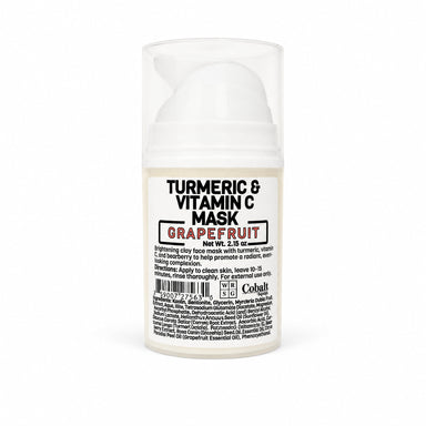 Turmeric & Vitamin C Brightening Face Mask by Cobalt Soap available from White Rock Soap Gallery in Dallas