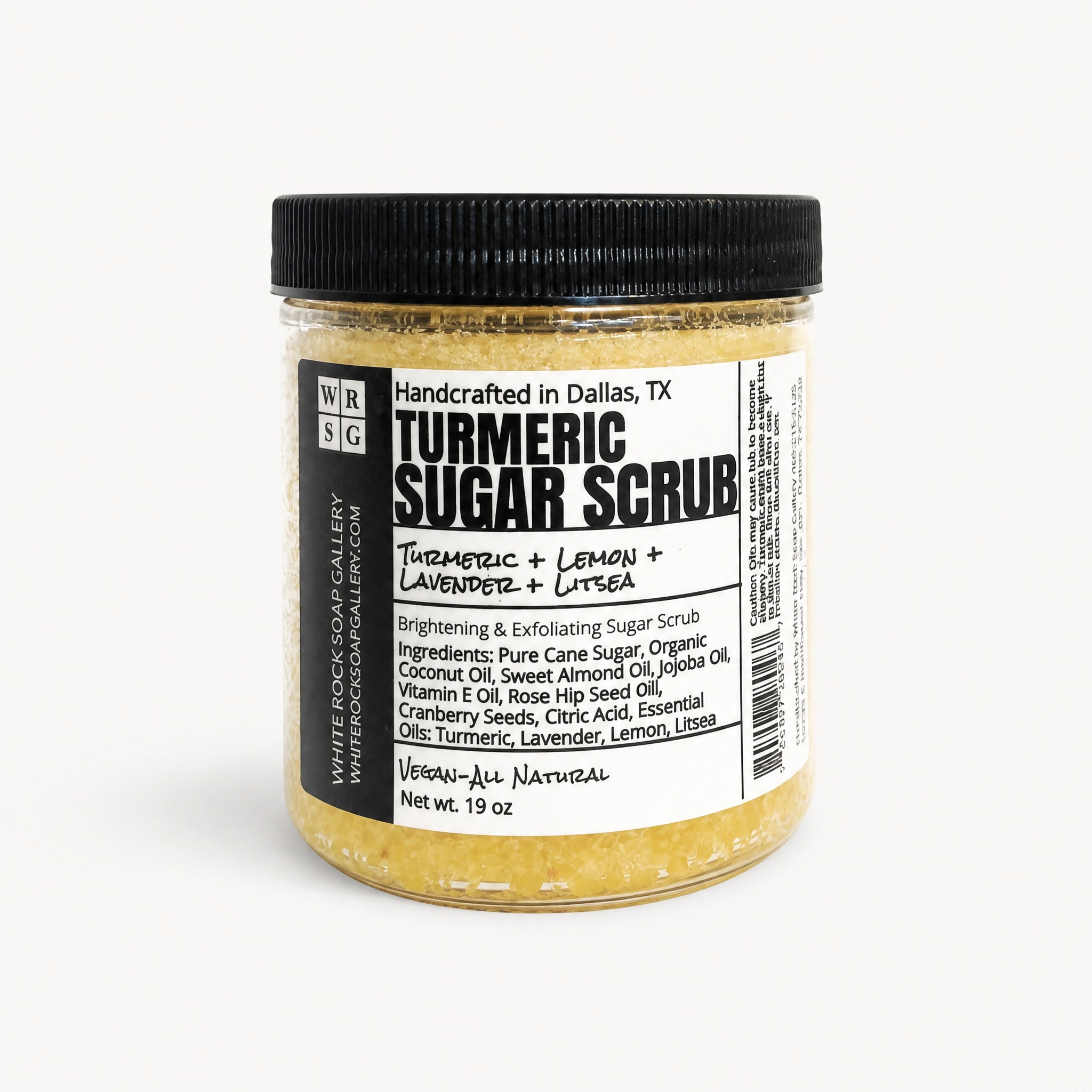 Turmeric Sugar Scrub - New! by White Rock Soap Gallery available from White Rock Soap Gallery in Dallas