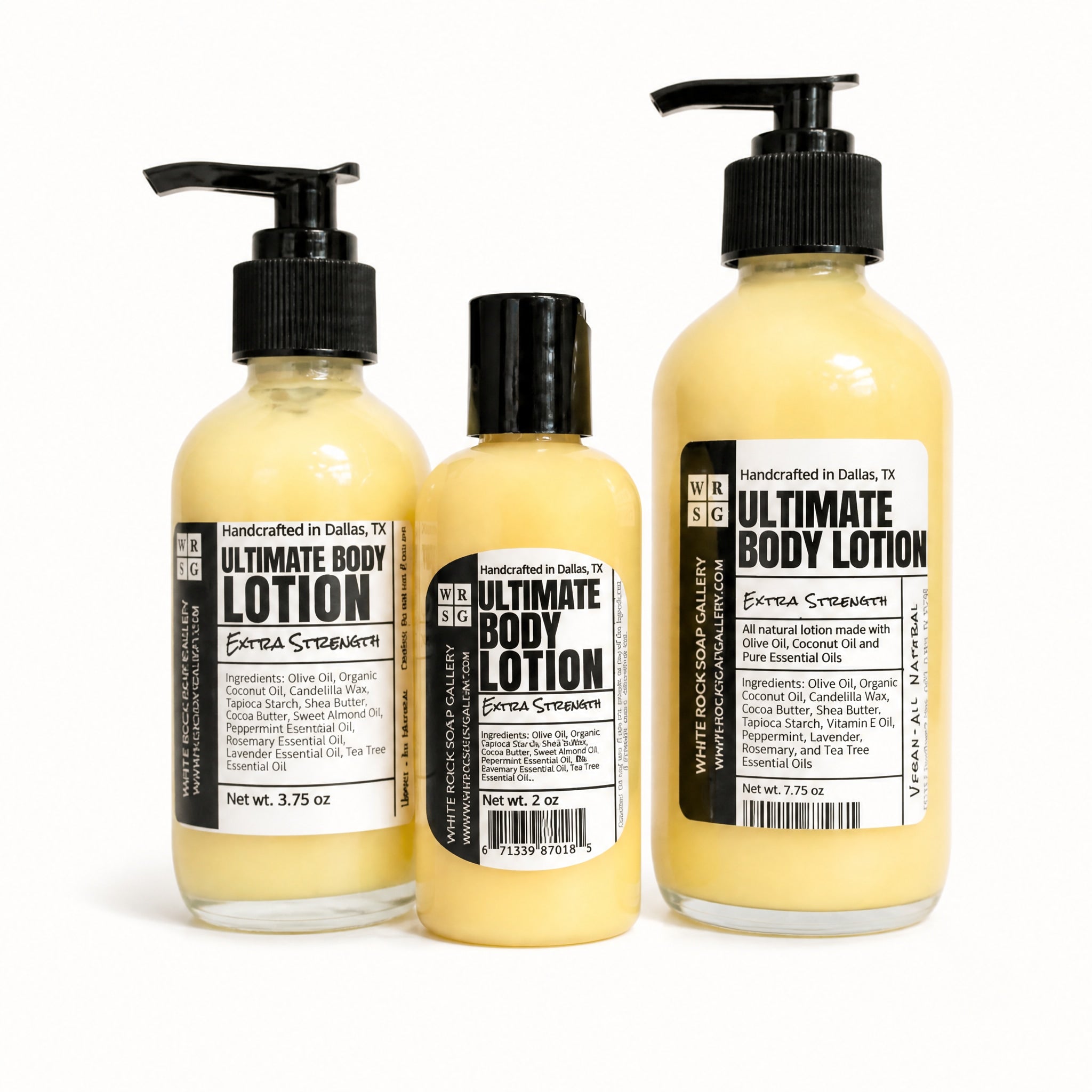 Ultimate Body Lotion by White Rock Soap Gallery available from White Rock Soap Gallery in Dallas