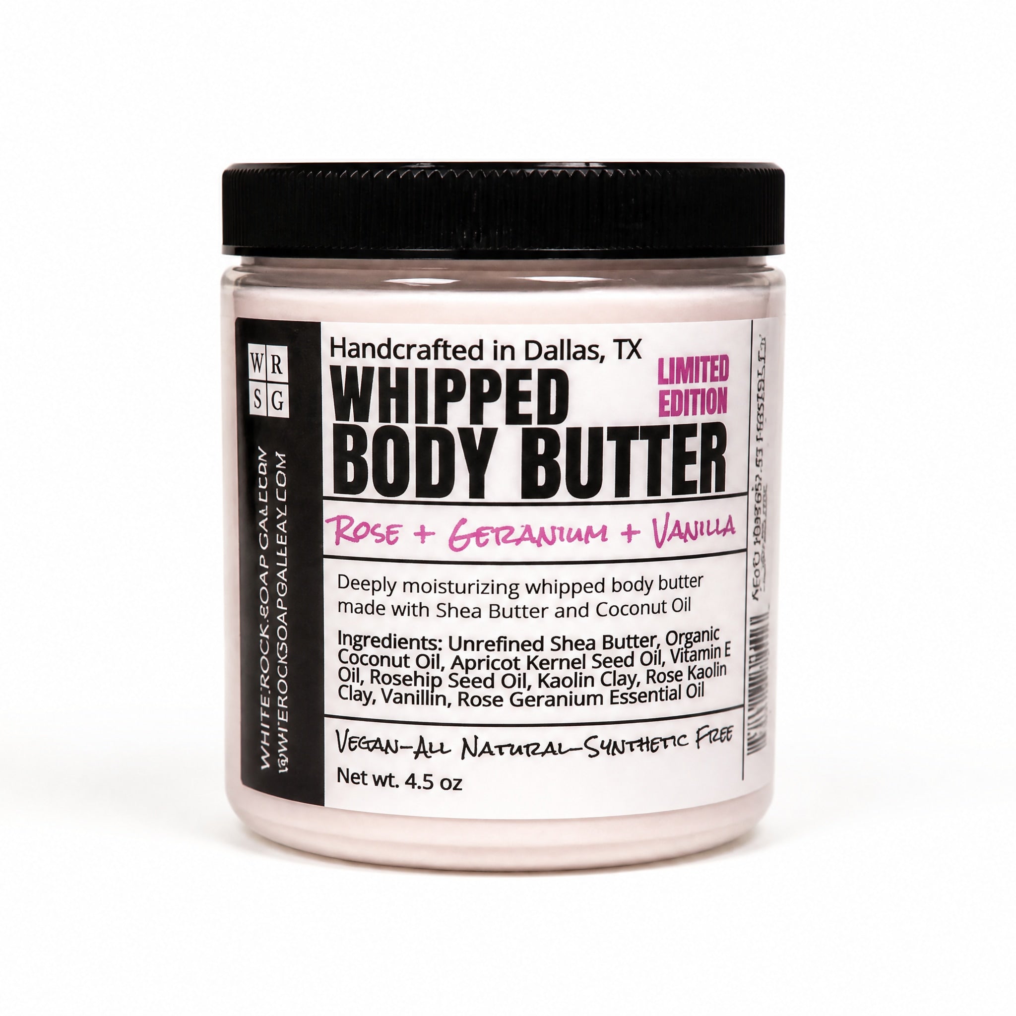 Whipped Body Butter - Pink Grapefruit - Limited Edition Size by White Rock Soap Gallery available from White Rock Soap Gallery in Dallas