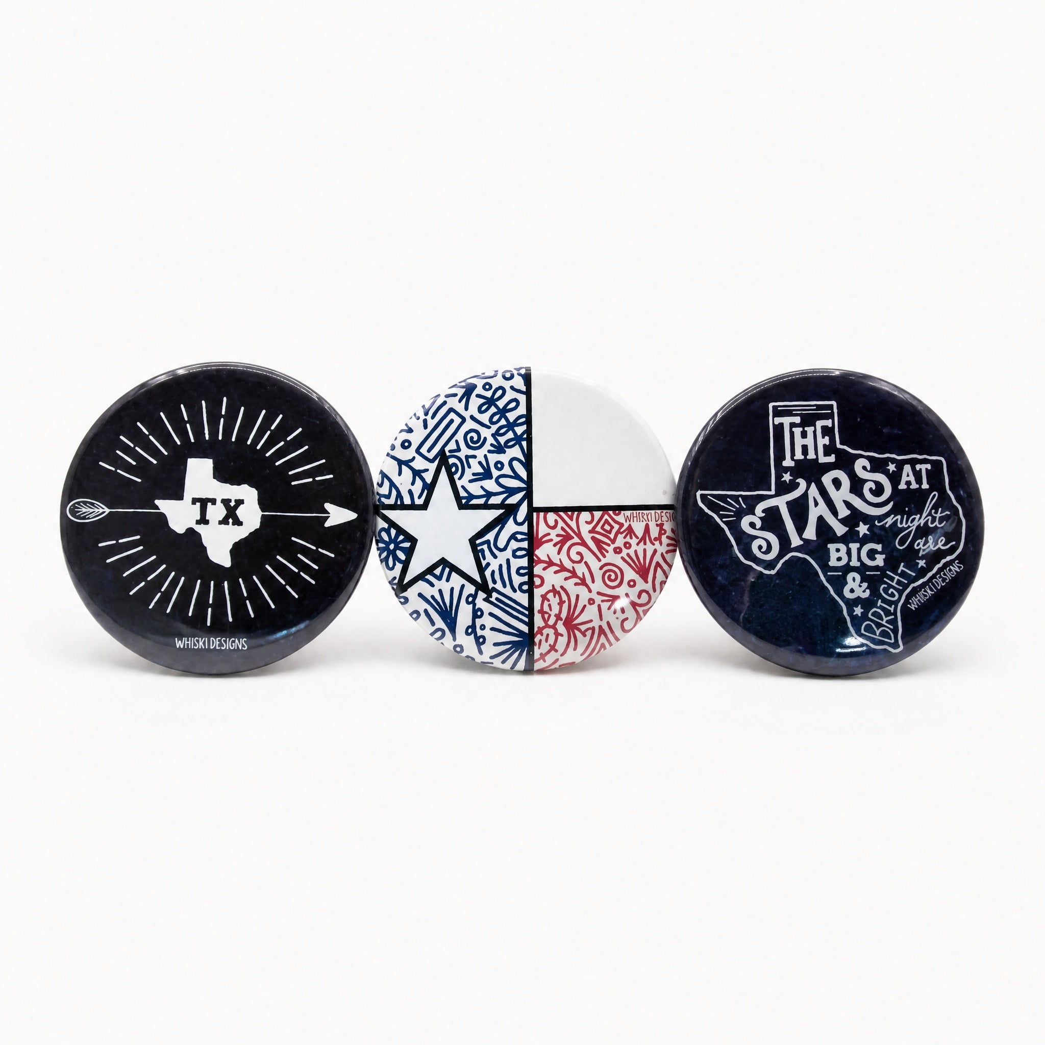 Whiski Design Magnets by Whiski Designs available from White Rock Soap Gallery in Dallas