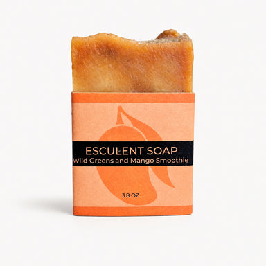 Wild Greens and Mango Smoothie by Esculent Soap available from White Rock Soap Gallery in Dallas
