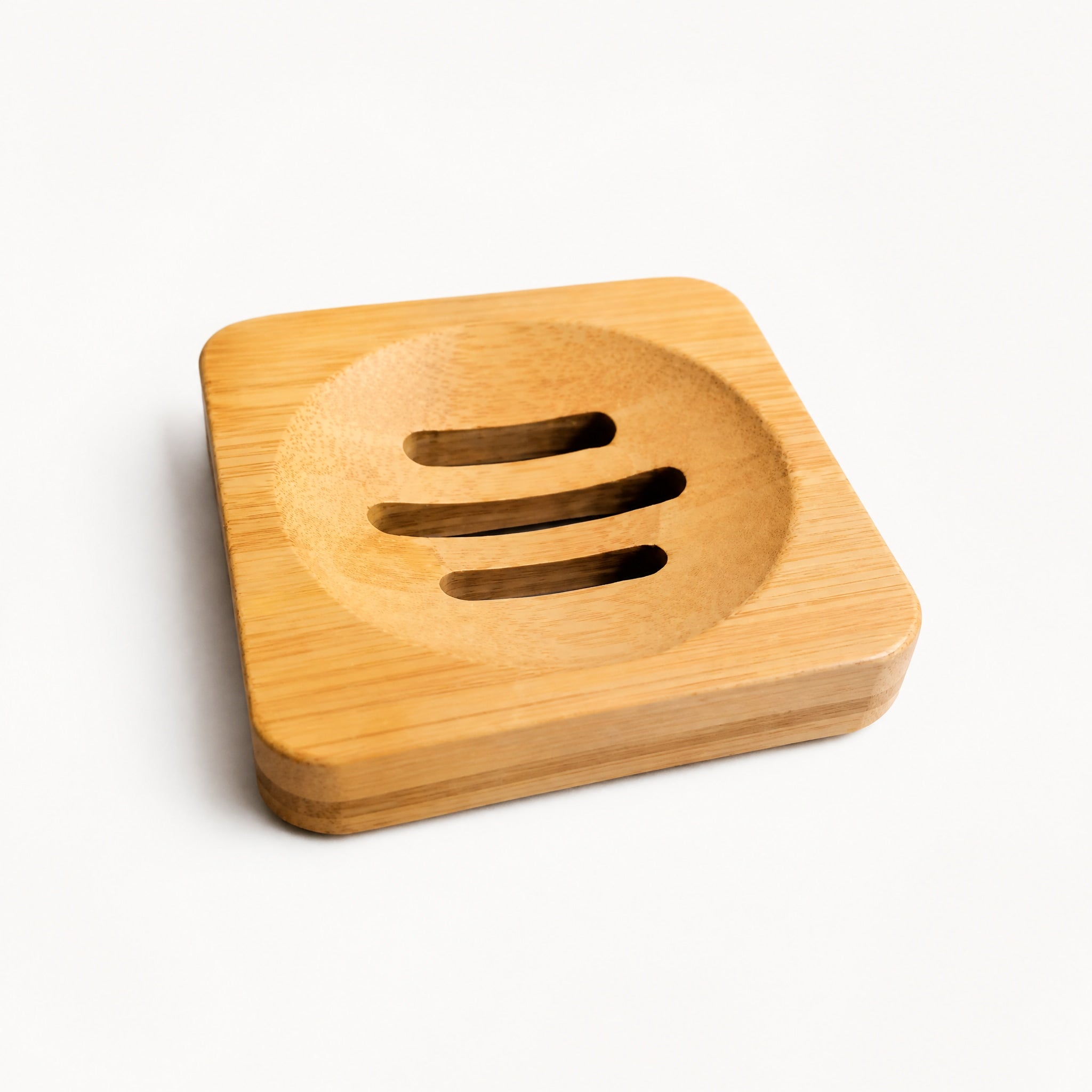 Wooden Soap Dish - Square by Zefiro available from White Rock Soap Gallery in Dallas