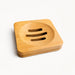Wooden Soap Dish - Square by Zefiro available from White Rock Soap Gallery in Dallas