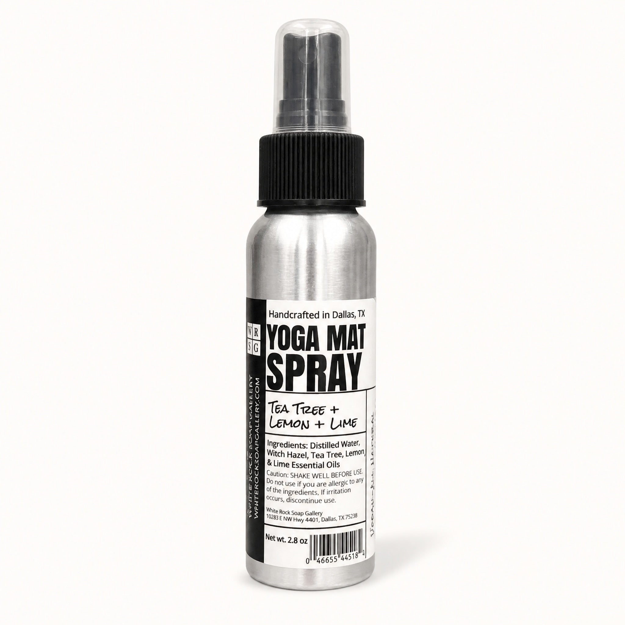 Yoga Mat Spray by White Rock Soap Gallery available from White Rock Soap Gallery in Dallas