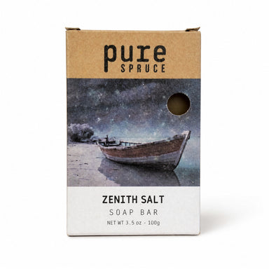 Zenith Salt | Natural Soap Bar by Pure Spruce available from White Rock Soap Gallery in Dallas