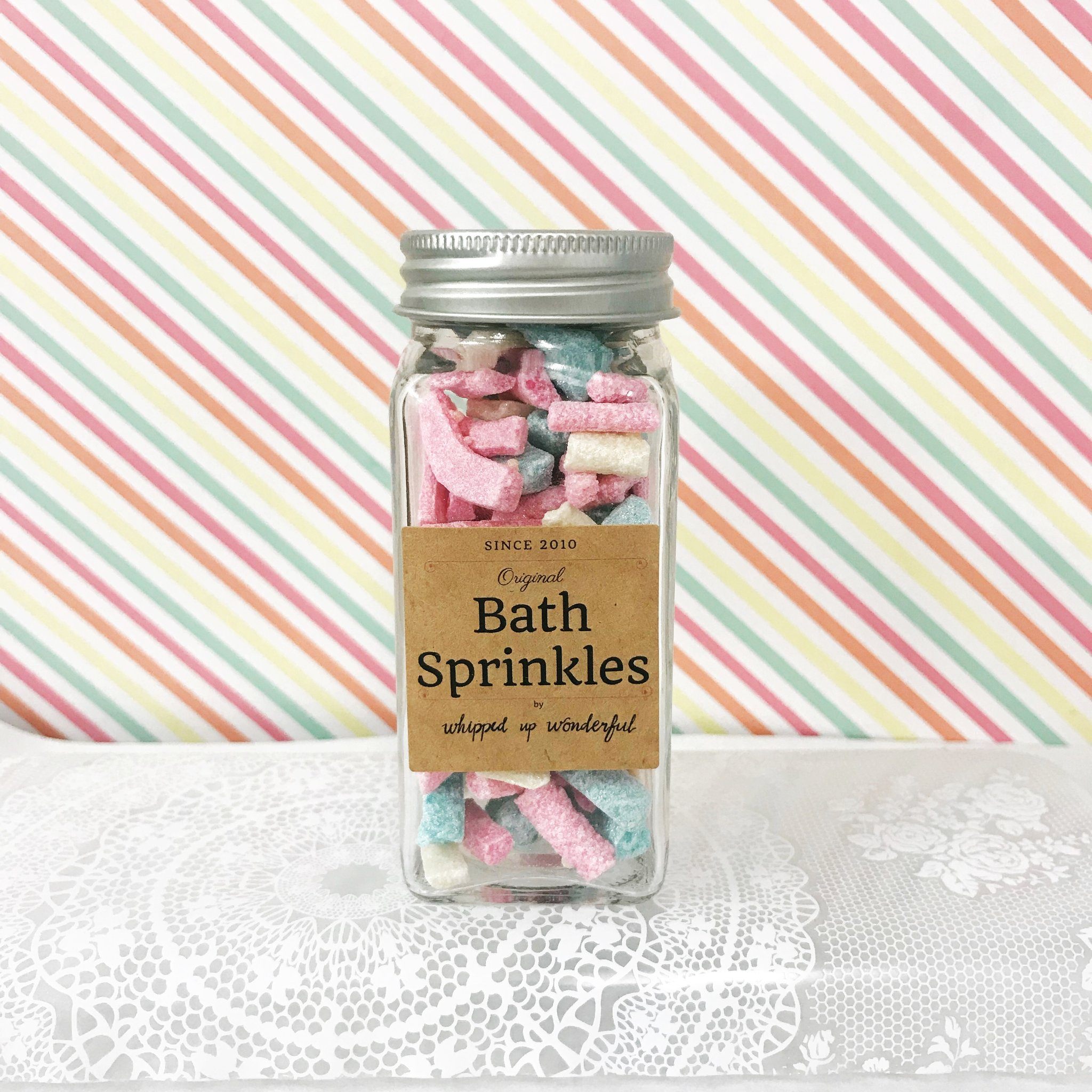 Whipped Up Wonderful - Sprinkles de baño de algodón de azúcar