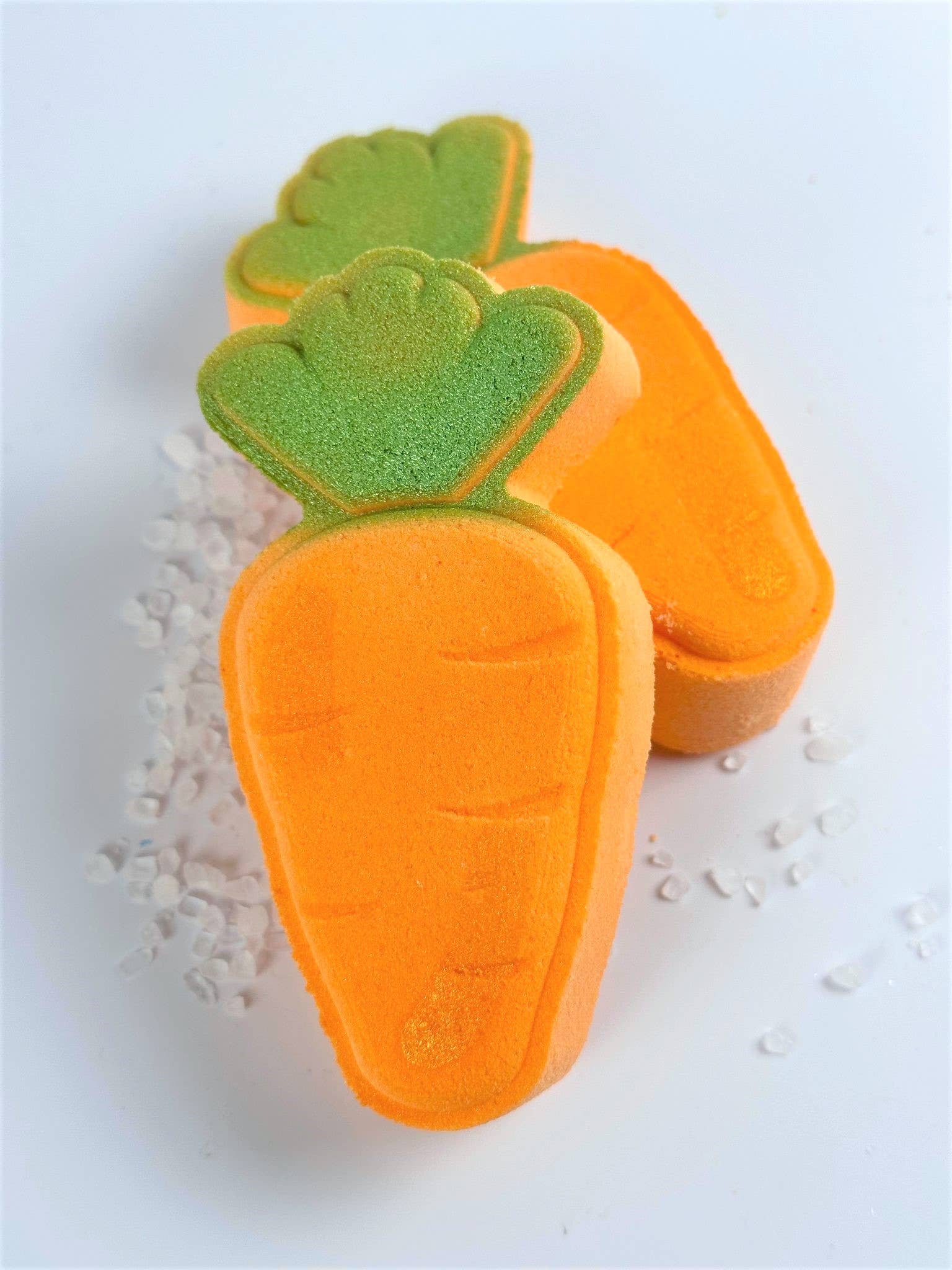 The Green Rift - Carrot Peas Bath Bomb, Seasonal Easter