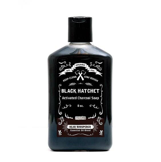 Latika Body Essentials - Jabón corporal de carbón orgánico Bear Whisperer