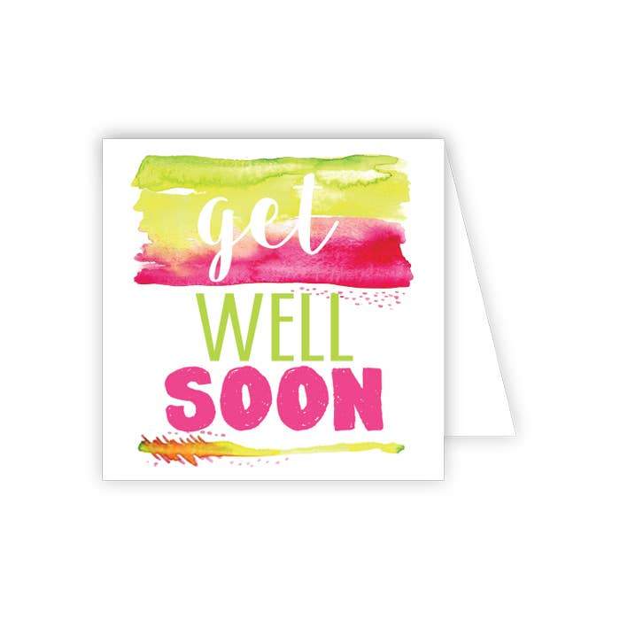 RosanneBeck Collections - Get Well Soon Enclosure Card